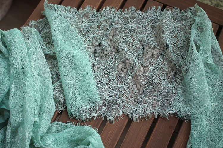 Color Lace Trim Width 23-25 cm CL0027-Lace Fabric Shop