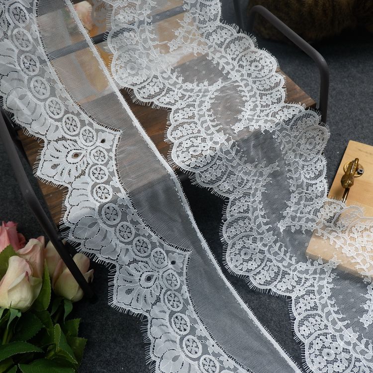 Lace Trim Fabric Width 13-17cm LT0157-Lace Fabric Shop