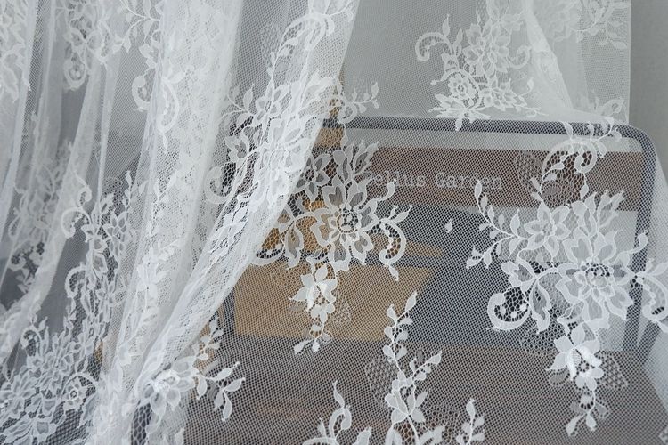 3D Chantilly Lace Width 150 cm CHL0053-Lace Fabric Shop