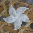 29#White 5cm 1 Flower