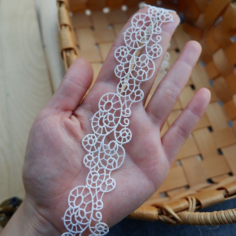 Guipure Lace Trims Width 2-4 cm LT0176-Lace Fabric Shop