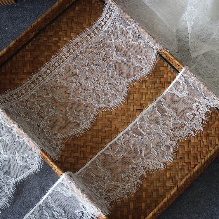 Chantilly Laces Trim Material Width 9-14 cm LT0354-Lace Fabric Shop