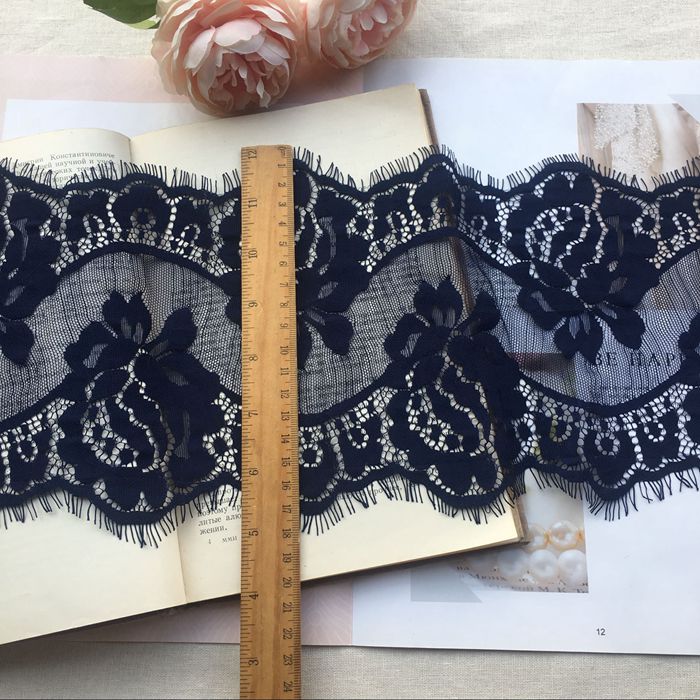 Color Lace Trim Fabric Width 17 cm CL0049-Lace Fabric Shop