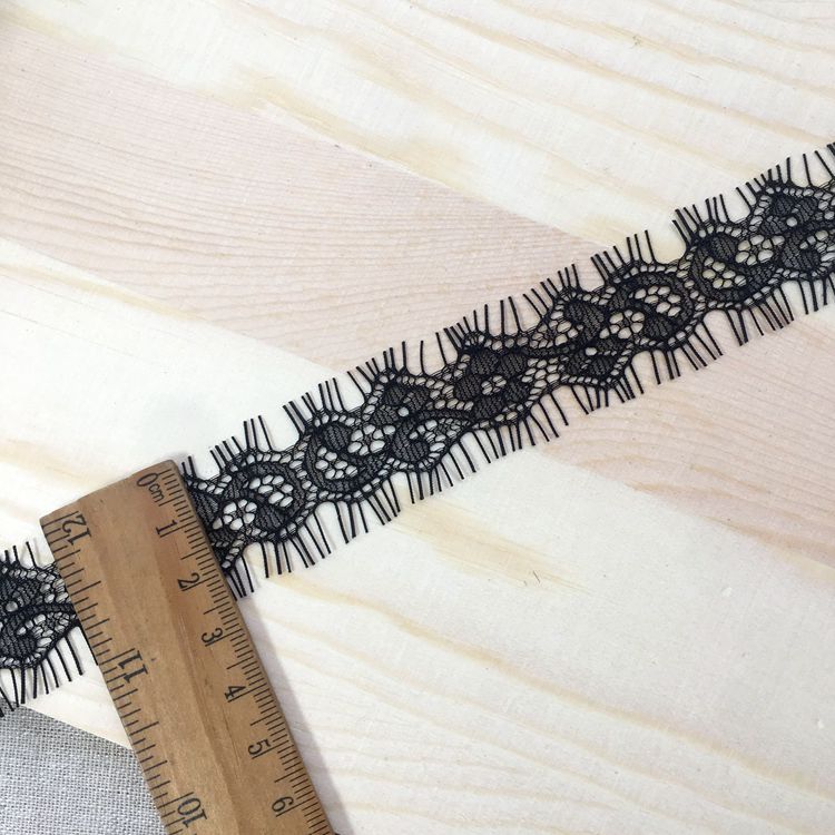 Eyelash Lace Trim Width 2-4 cm LT0092-Lace Fabric Shop