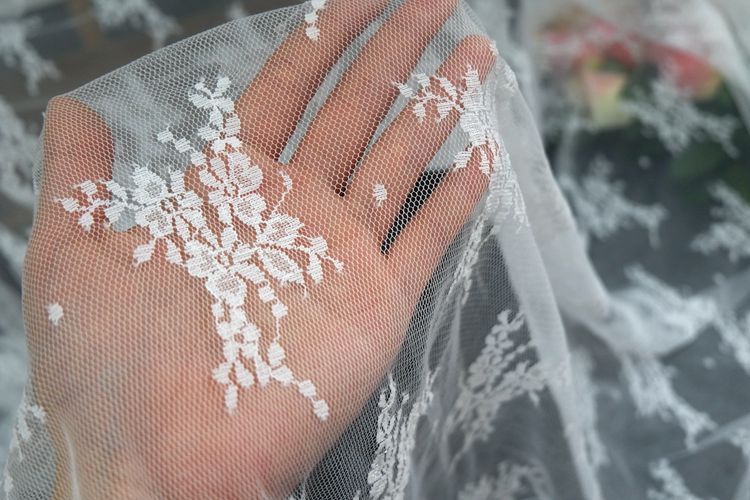 Stretch Color Tulle Width 150cm TF0024-Lace Fabric Shop