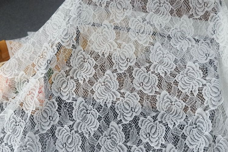 Hollow Chantilly Lace Width 150 cm CHL0095-Lace Fabric Shop