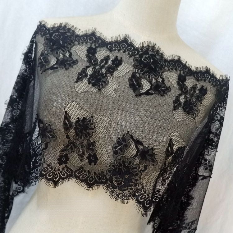 Cloth Lace Material Width 22-36 cm LT0247-Lace Fabric Shop