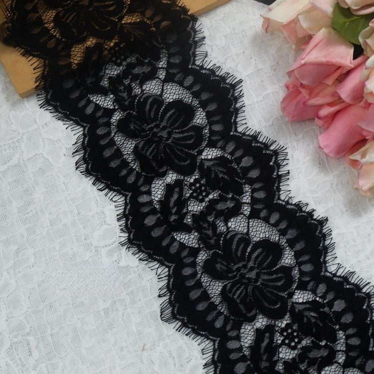 3D Lace Trim Fabric Width 17-24 cm LT0195-Lace Fabric Shop