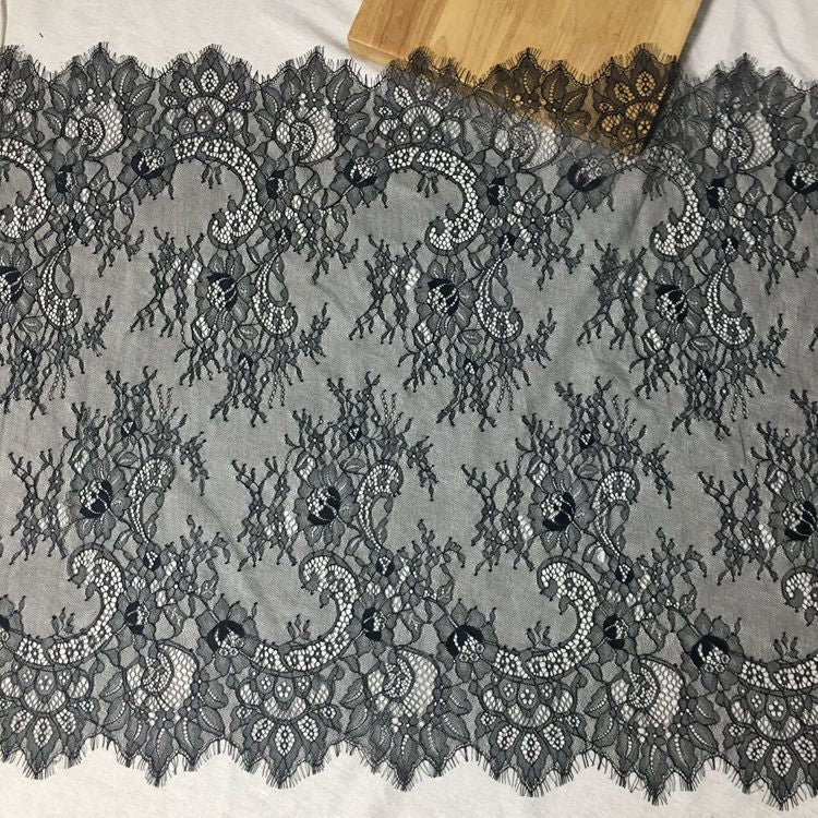 Chantilly Lace Trim Width 62-65 cm CHL0062-Lace Fabric Shop