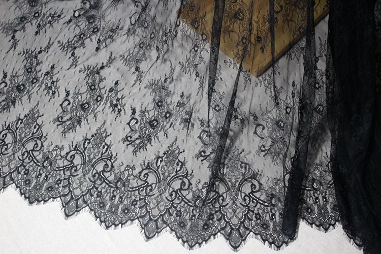 Bridal Chantilly Lace Width 150cm CHL0008-Lace Fabric Shop