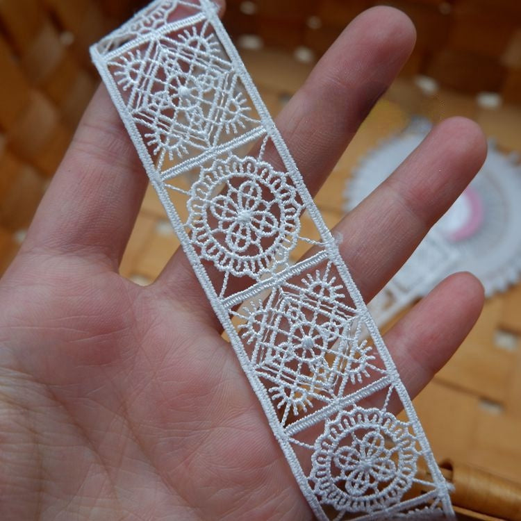 Wedding Materials Narrow Lace Trim LT0227-Lace Fabric Shop