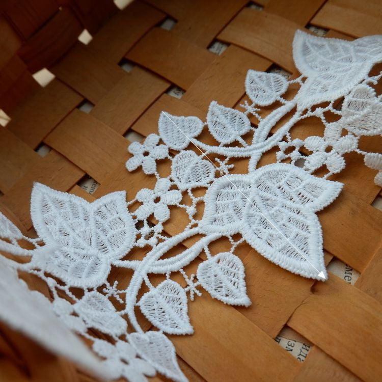 Guipure Lace Trim Width 8-21 cm LT0032-Lace Fabric Shop