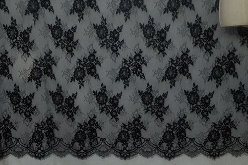 Eyelash Chantilly Lace Width 150cm CHL0015-Lace Fabric Shop