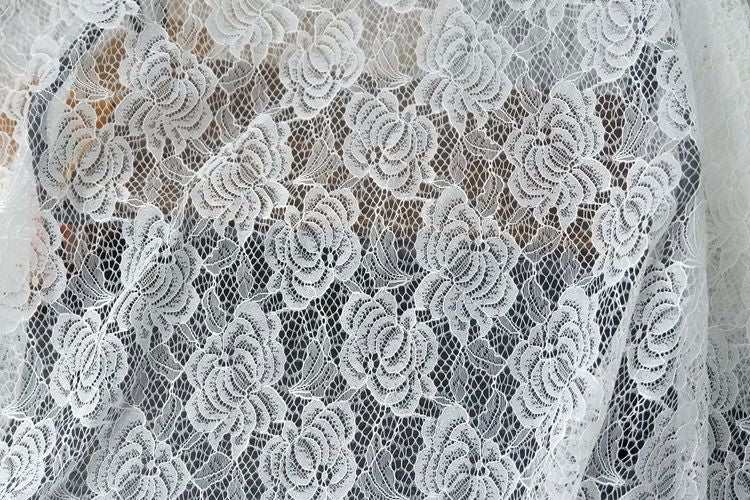 Hollow Chantilly Lace Width 150 cm CHL0095-Lace Fabric Shop