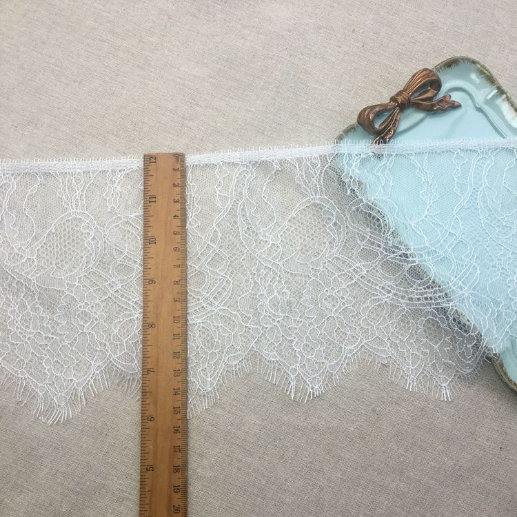 Wedding Lace Trim Width 15-25 cm LT0186-Lace Fabric Shop