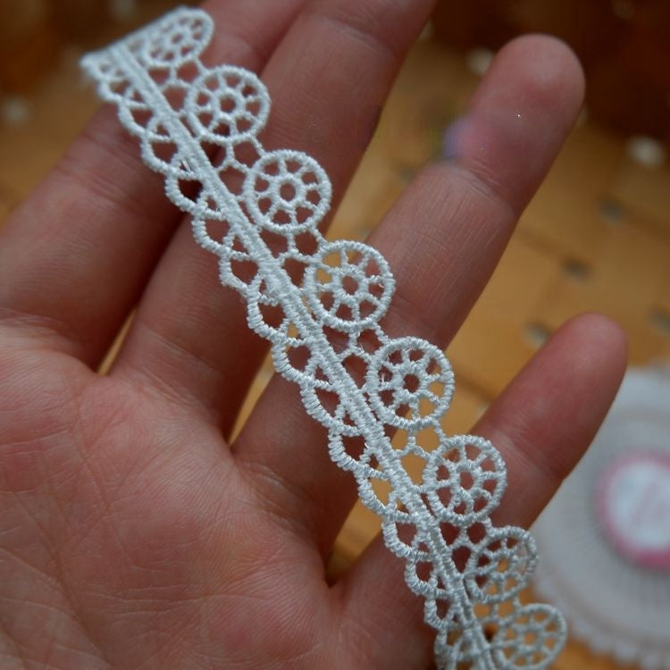 Wedding Materials Narrow Lace Trim LT0227-Lace Fabric Shop