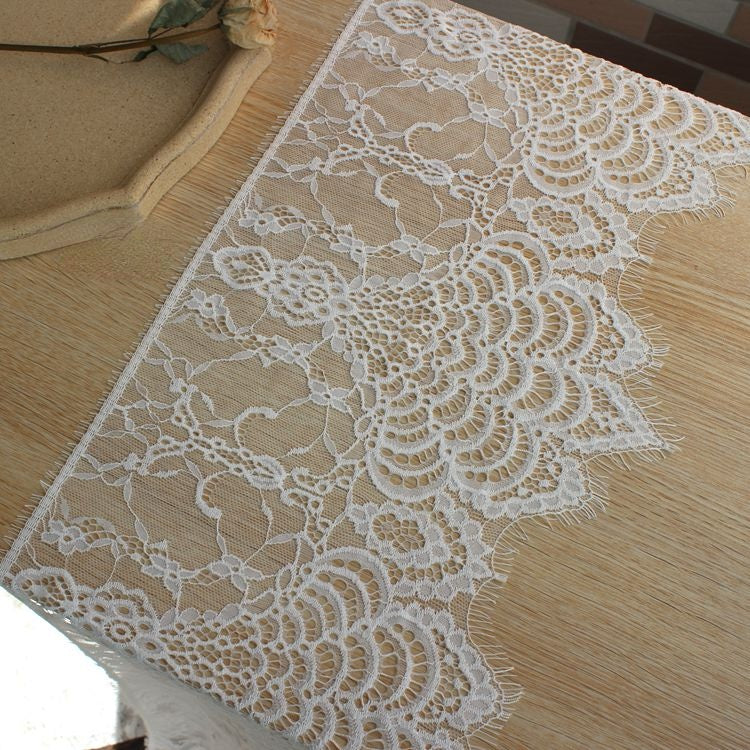 Guipure Lace Trim Width 25-28 cm LT0073-Lace Fabric Shop