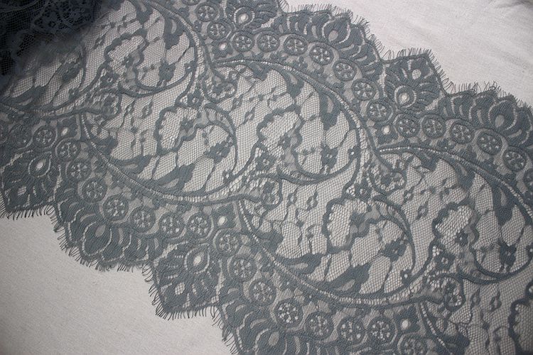 Colors Lace Trimming Width 33 cm CL0040-Lace Fabric Shop
