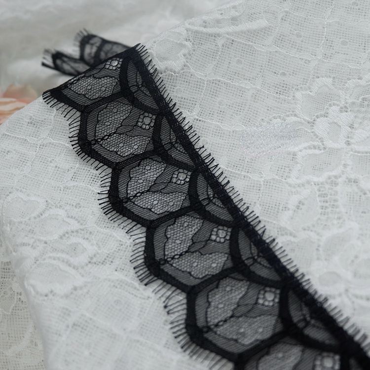 Chantilly Lace Trimming Width 6 cm LT0158-Lace Fabric Shop