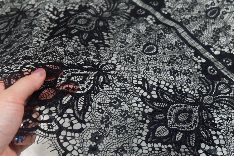 Hollow Guipure Lace Fabric Width 55 cm GL0085-Lace Fabric Shop