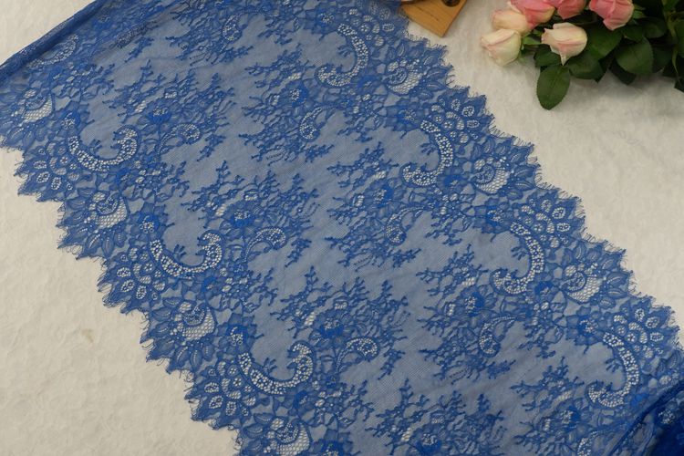 Thin Chantilly Color Lace Width 65 cm CL0015-Lace Fabric Shop
