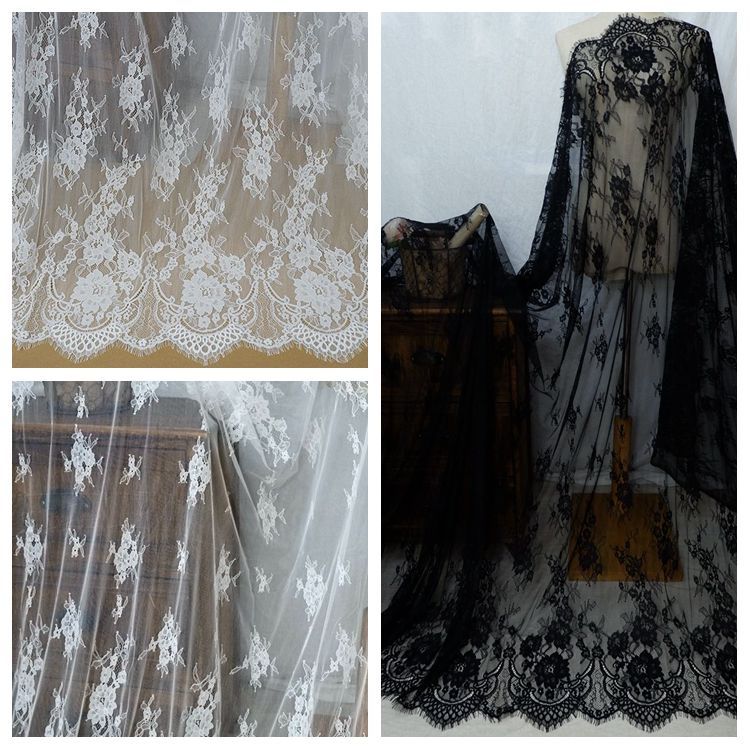 High Density Chantilly Lace Width 150cm CHL0018-Lace Fabric Shop
