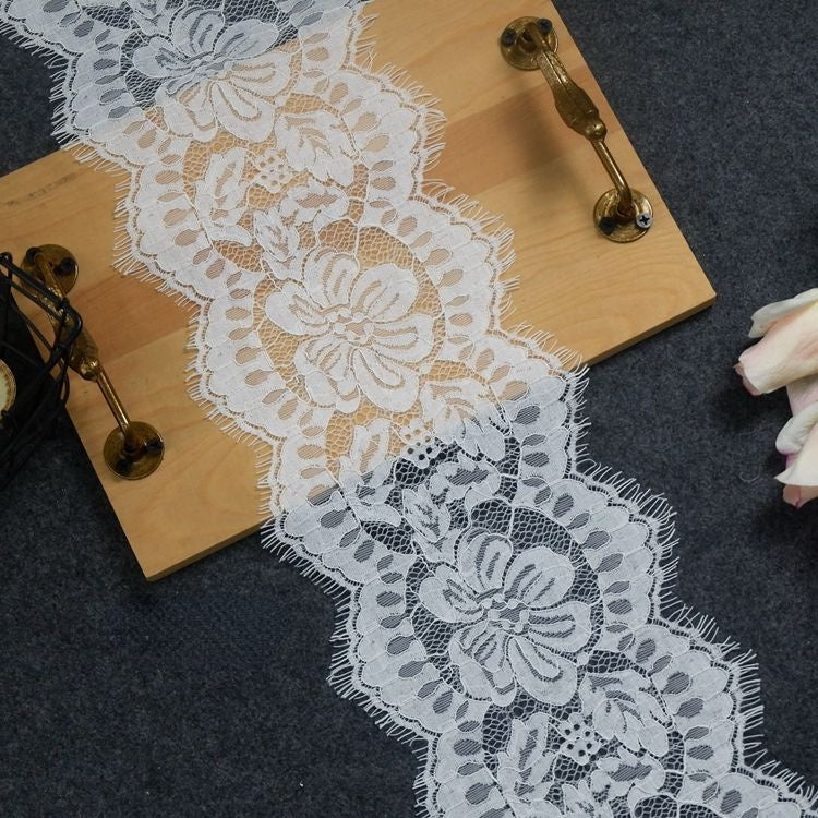 3D Lace Trim Fabric Width 17-24 cm LT0195-Lace Fabric Shop