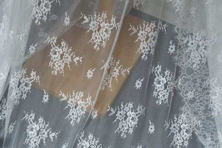 Wedding Chantilly Lace Fabric Width 150 cm CHL0087-Lace Fabric Shop