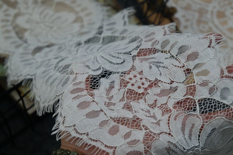 3D Lace Trim Fabric Width 17-24 cm LT0195-Lace Fabric Shop