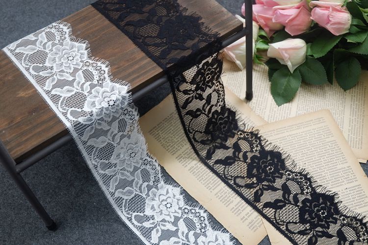 Shine Lace Trim Fabric Width 9-20 cm LT0291-Lace Fabric Shop