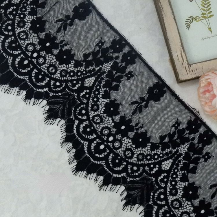 Lace Trims Width 16-38 cm LT0106-Lace Fabric Shop
