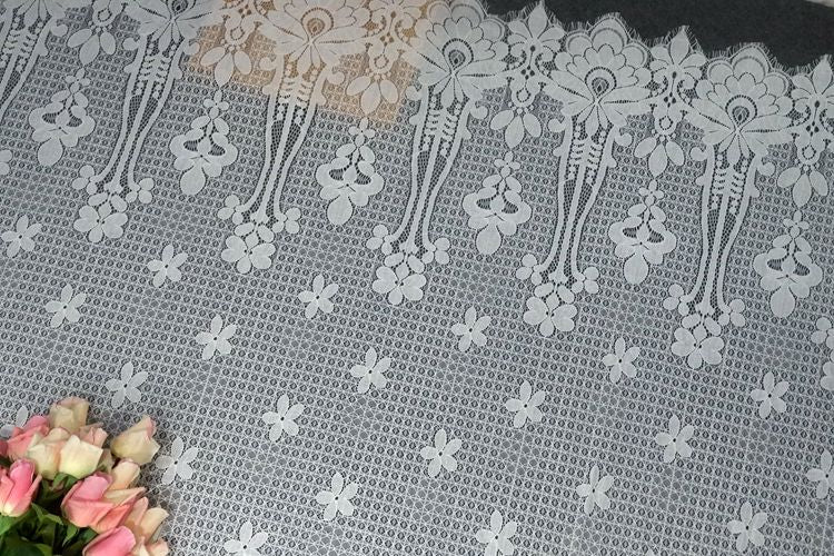 Nylon Cotton Guipure Lace Width 150cm GL0019-Lace Fabric Shop