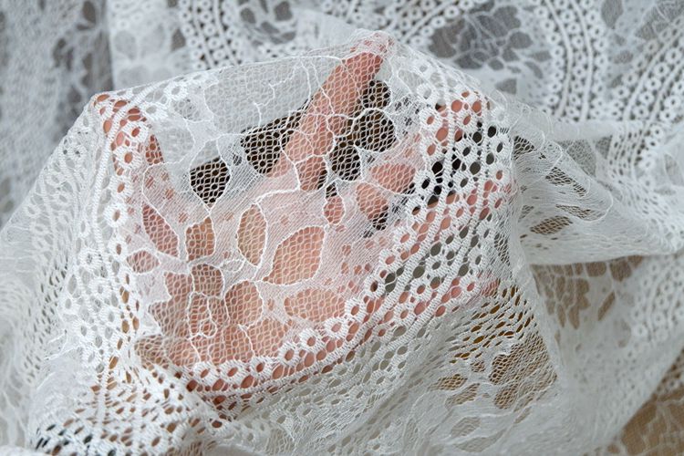 Eyelash Guipure Lace Width 150cm GL0004-Lace Fabric Shop
