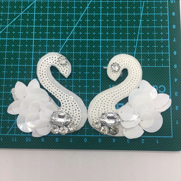 Sequins Beaded Accessories Patch BA0010-Lace Fabric Shop