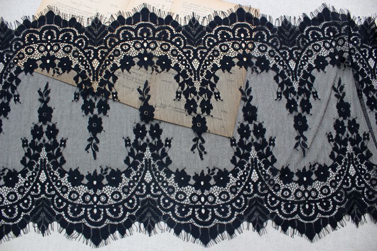 Chantilly Color Lace Width 33-35 cm CL0017-Lace Fabric Shop