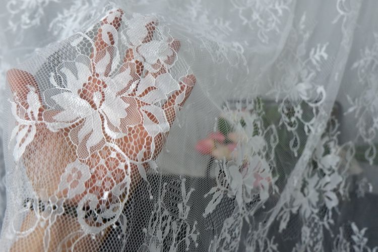 Chantilly Lace Fabric Width 150 cm CHL0043-Lace Fabric Shop