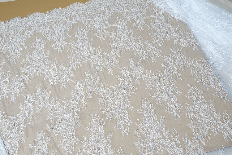 3D Chantilly Lace Width 150 cm CHL0025-Lace Fabric Shop