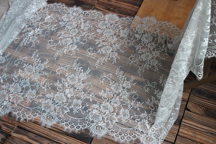 Chantilly Color Lace Width 70-78cm CL0005-Lace Fabric Shop