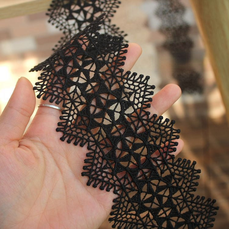 Geometric Lace Trim Fabric Width 5-7 cm LT0341-Lace Fabric Shop