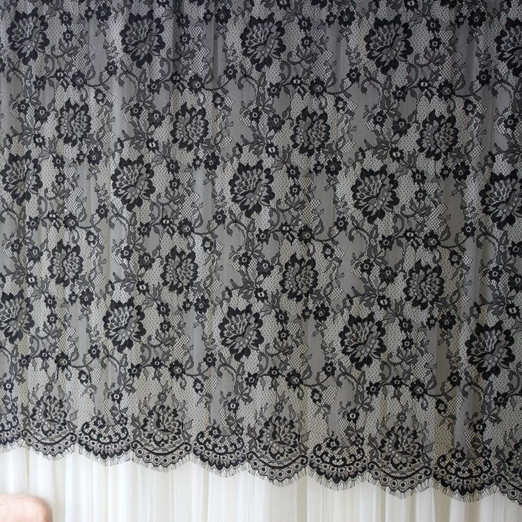 3D Wide Chantilly Lace Width 150 cm CHL0133-Lace Fabric Shop