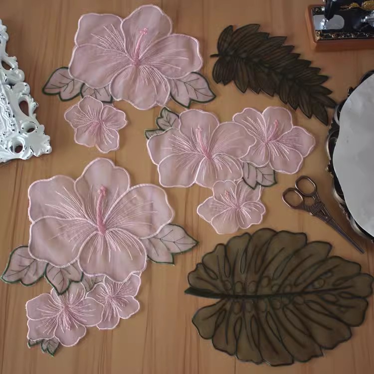 Embroidery Lace Clothing Decoration BT0014-Lace Fabric Shop