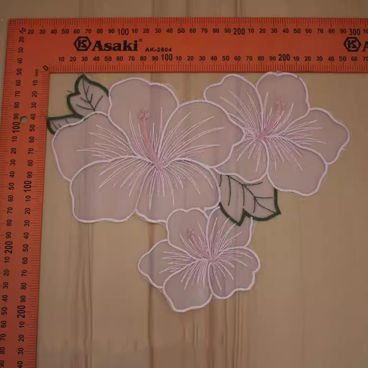 Embroidery Lace Clothing Decoration BT0014-Lace Fabric Shop