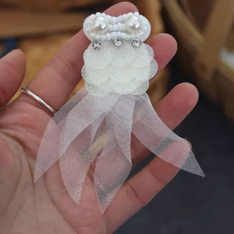 Beaded Clothing Decoration Accessories BA0050-Lace Fabric Shop