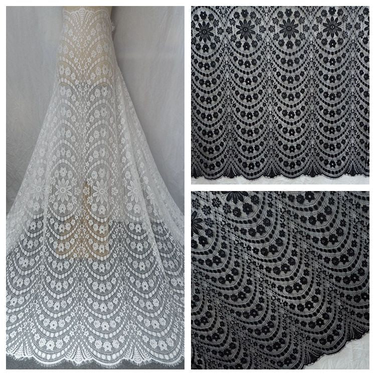 Bridal Guipure Lace Fabrics Width 150 cm GL0072-Lace Fabric Shop