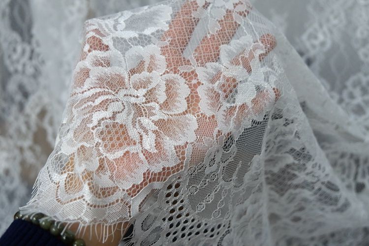 Chantilly Lace Fabric Width 150 cm CHL0056-Lace Fabric Shop