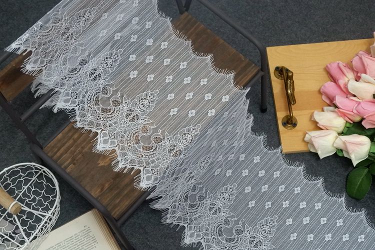 Lace Trim Fabric Width 24 cm LT0078-Lace Fabric Shop