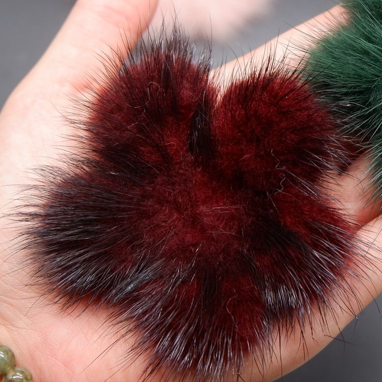 Fur Brooch Bag Hat Decoration Material BA0108-Lace Fabric Shop