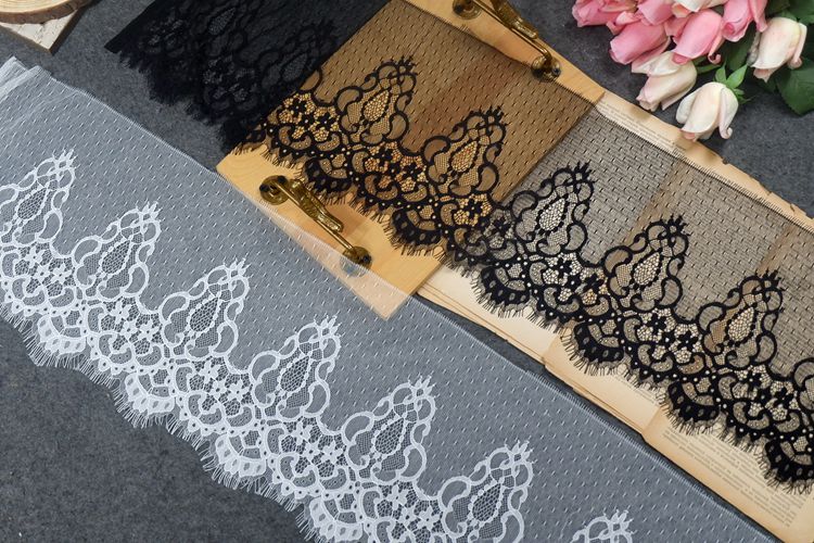 Vintage Lace Trims Fabric Width 23 cm LT0289-Lace Fabric Shop