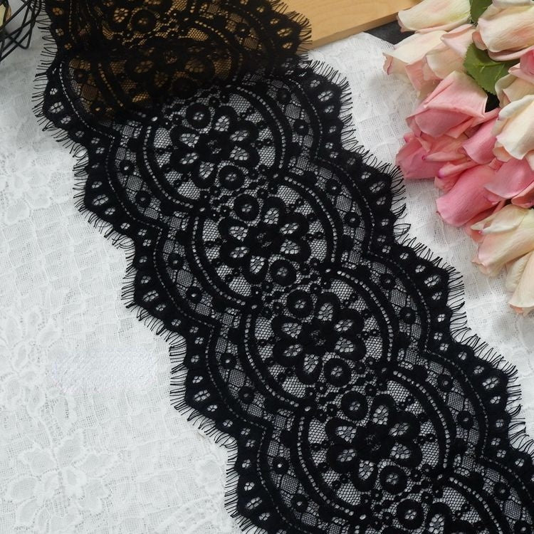 3D Lace Trim Fabric Width 17-24 cm LT0195-Lace Fabric Shop