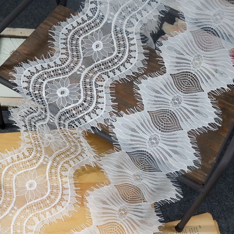 Chantilly Lace Trim Fabrics Width 13-18 cm LT0276-Lace Fabric Shop